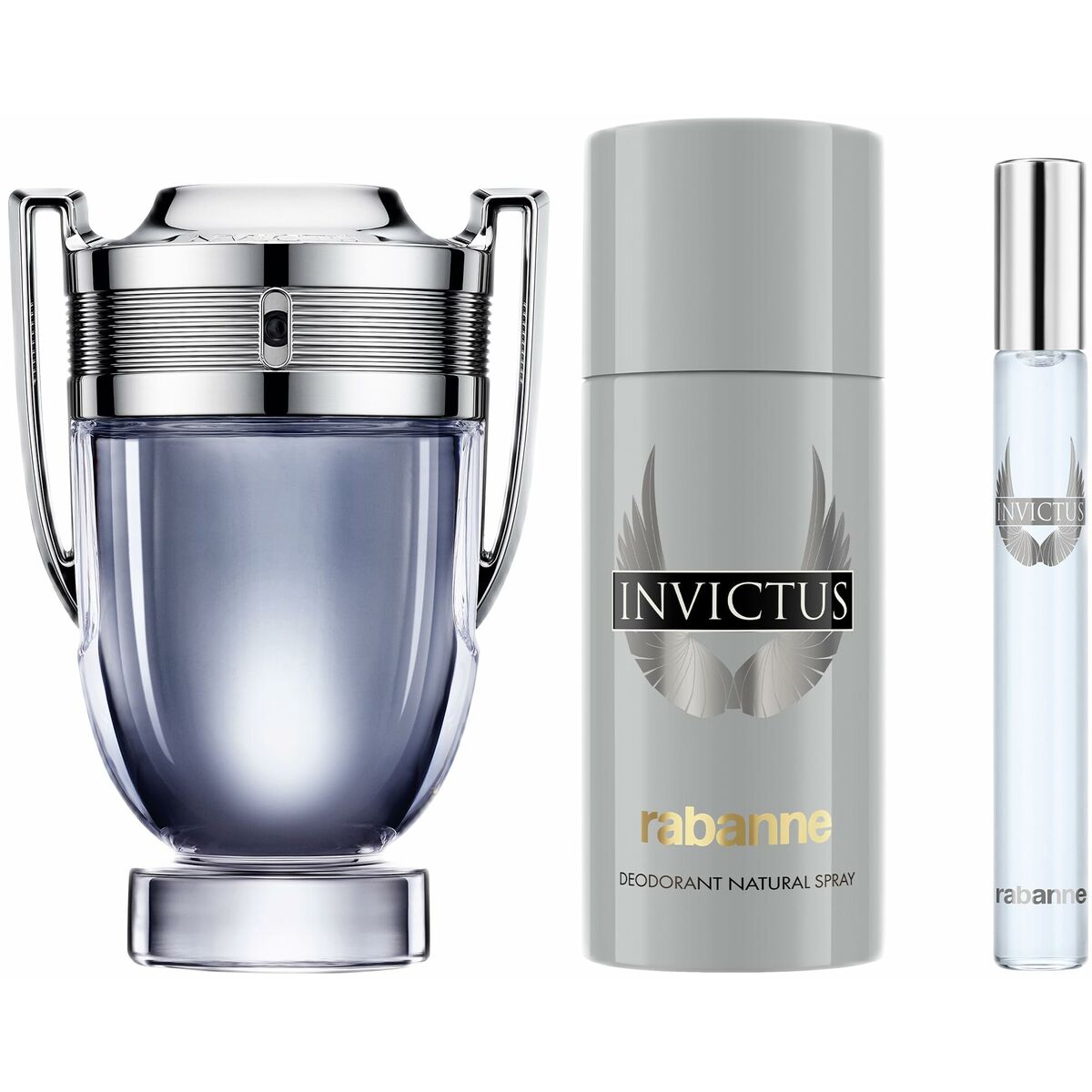 Paco Rabanne Set Mit Herrenparfüm Paco Rabanne Invictus 3 Stücke